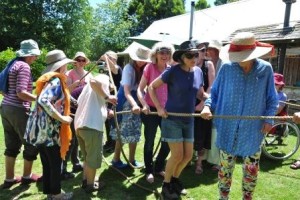 outdoor adventures and nature connection on song camp